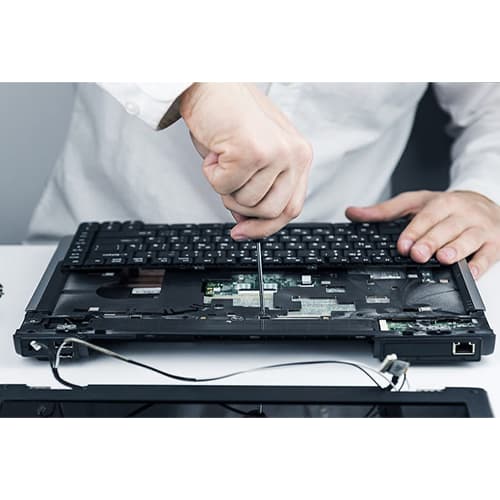 Substituição de teclado de portátil